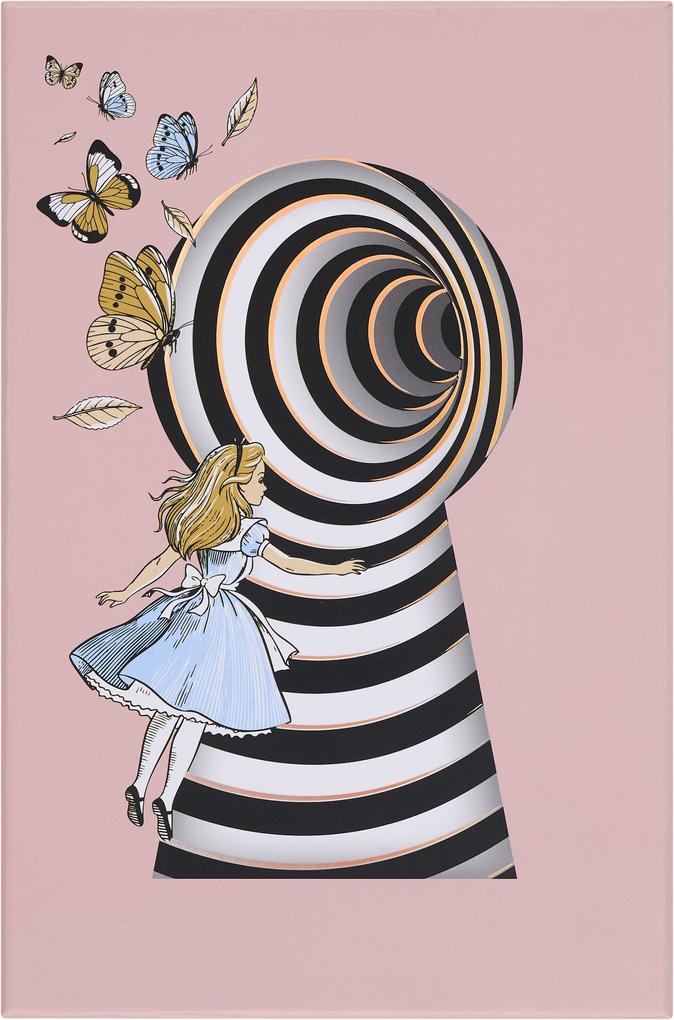 Moleskine Alice im Wunderland Notizbuch limitierte Ausgabe L/A5 liniert fester Einband wiederverwendbare thematische Box