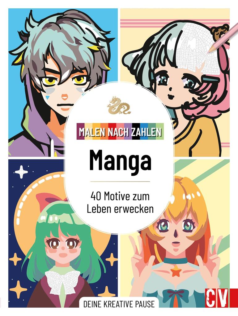 Christophorus Verlag Malen Nach Zahlen: Manga