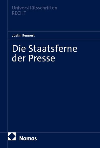 Die Staatsferne der Presse