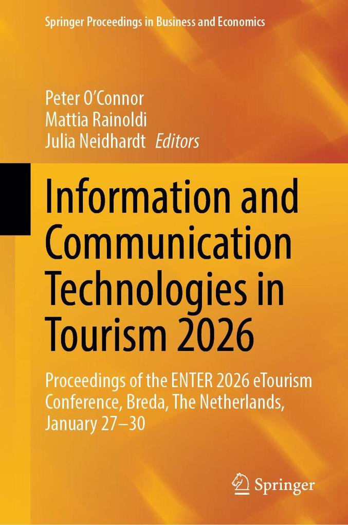Information and Communication Technologies in Tourism 2026