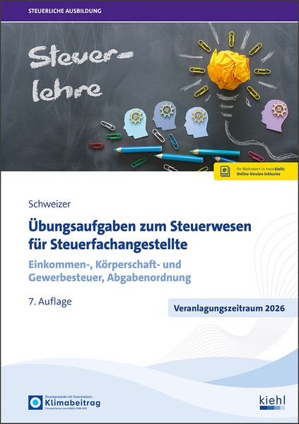 Übungsaufgaben zum Steuerwesen für Steuerfachangestellte