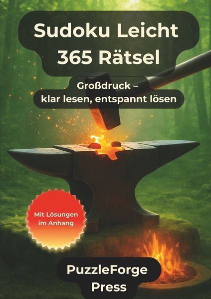 Sudoku Leicht - 365 Rätsel