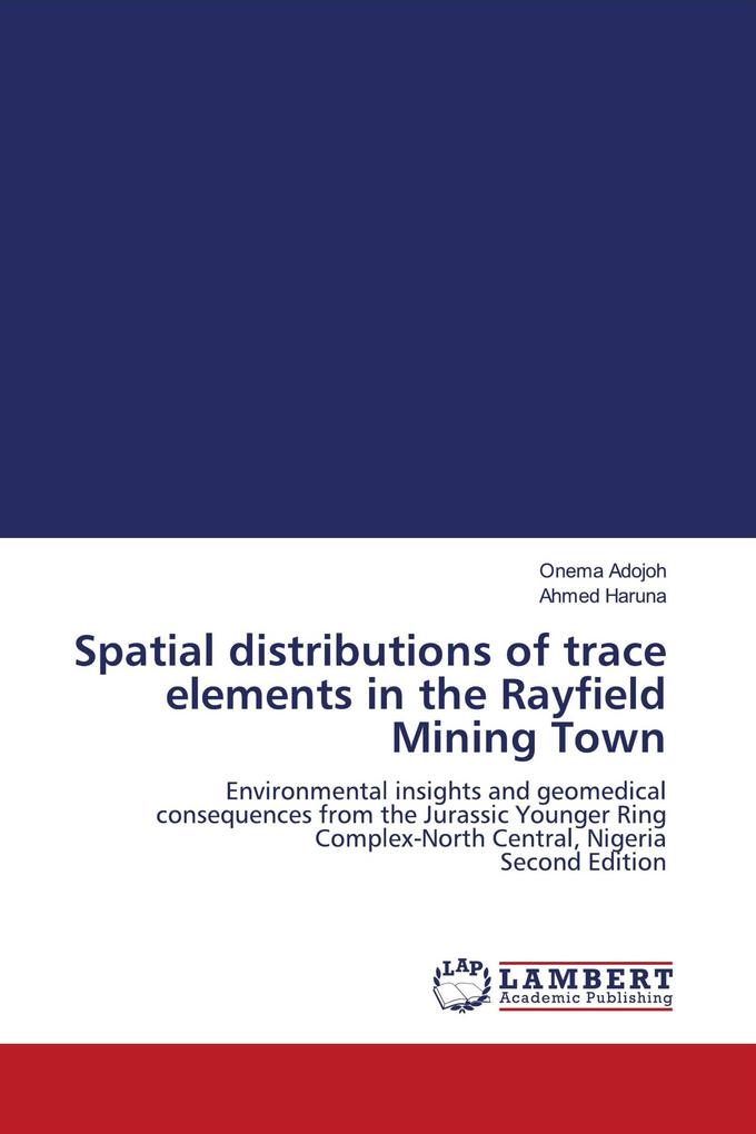 Spatial distributions of trace elements in the Rayfield Mining Town