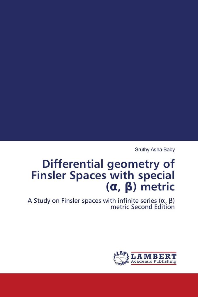 Differential geometry of Finsler Spaces with special ( ) metric