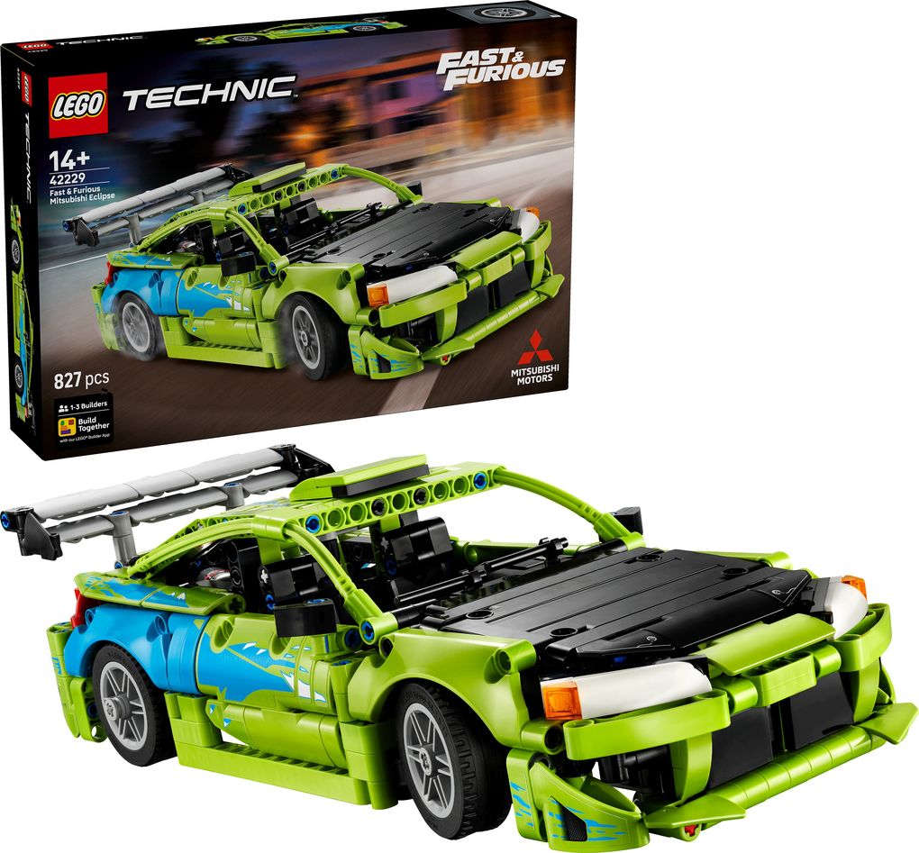 42229 LEGO® TECHNIC Bauset für Teenager Renndetails, Lenkung, Motor, Kolben, 2 NOS-Flaschen
