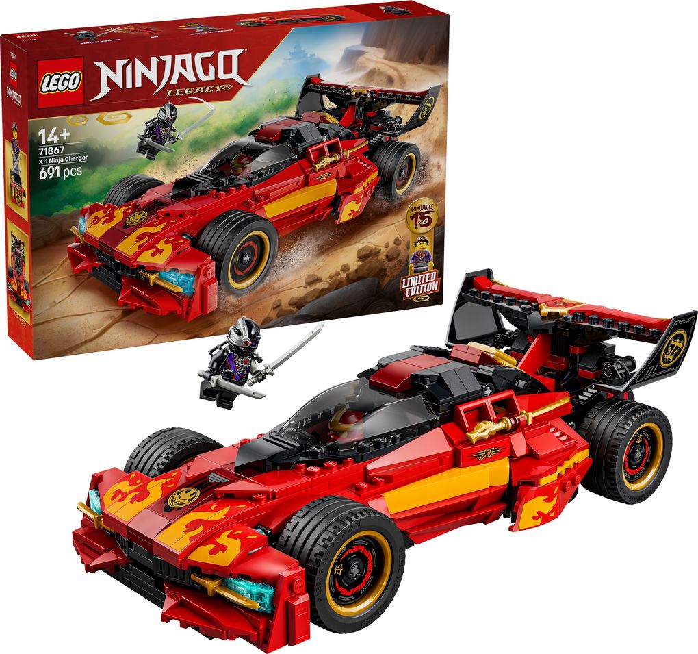 LEGO® NINJAGO® 71867 15-jähriges Jubiläum: X-1 Ninja Supercar