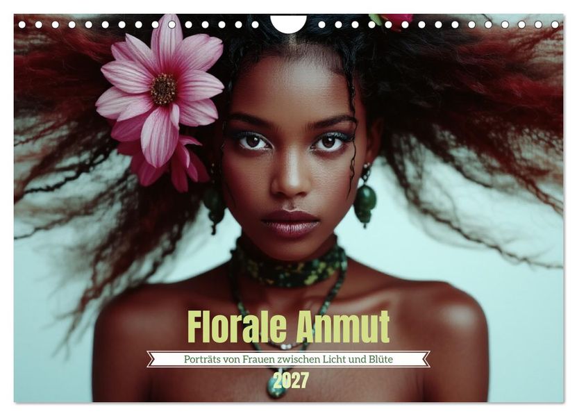 Florale Anmut (Wandkalender 2027 DIN A4 quer) CALVENDO Monatskalender