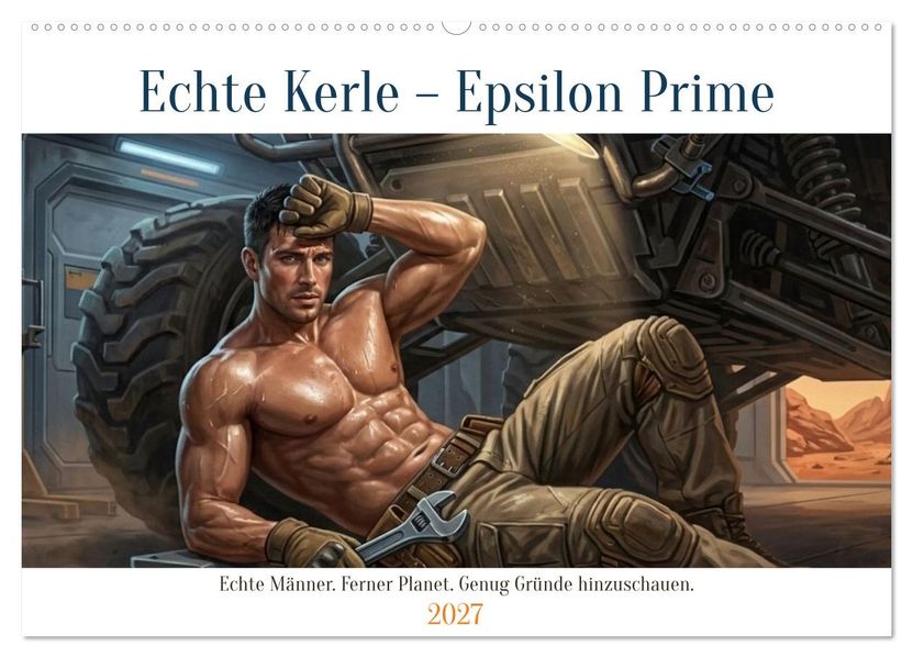 Echte Kerle - Epsilon Prime (Wandkalender 2027 DIN A2 quer) CALVENDO Monatskalender