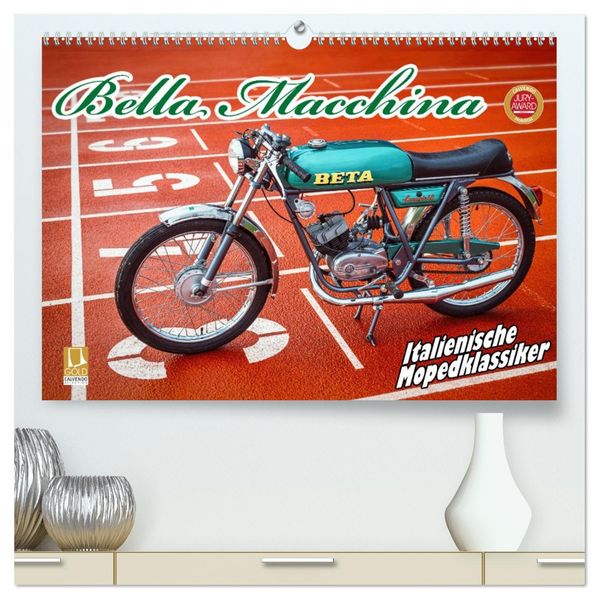 Bella Macchina (hochwertiger Premium Wandkalender 2027 DIN A2 quer) Kunstdruck in Hochglanz