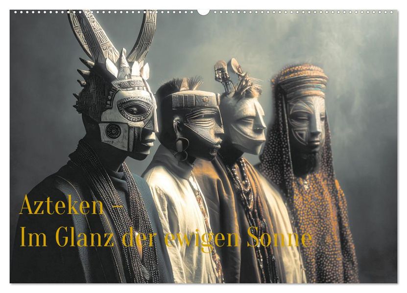 Azteken - Im Glanz der ewigen Sonne (Wandkalender 2027 DIN A2 quer) CALVENDO Monatskalender