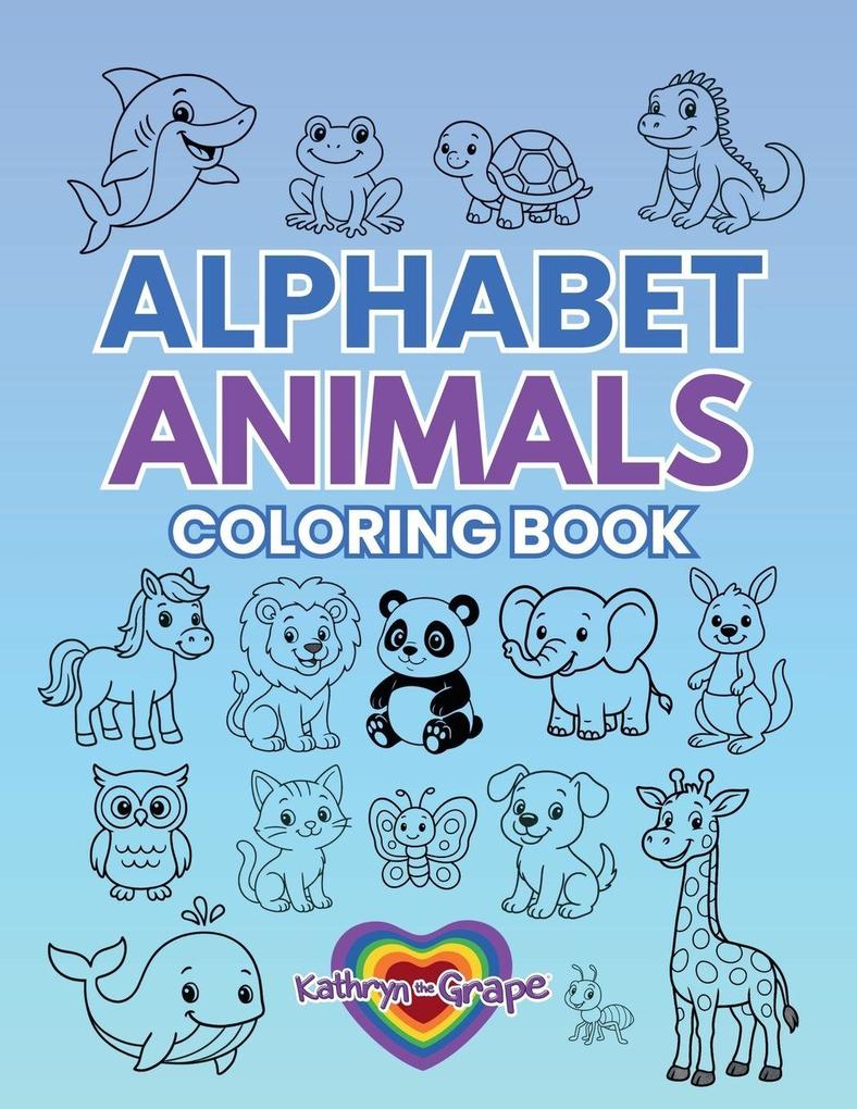Alphabet Animals Coloring Book