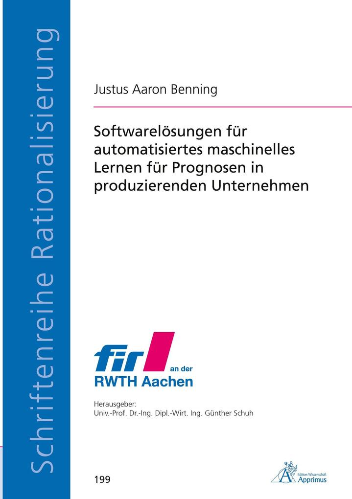 Softwarelösungen für automatisiertes maschinelles Lernen für Prognosen in produzierenden Unternehmen