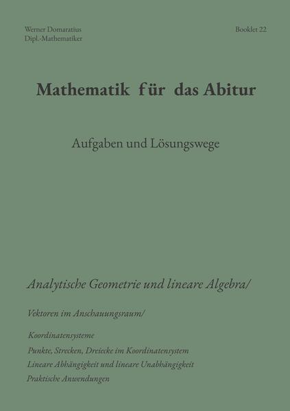 Mathematik für das Abitur