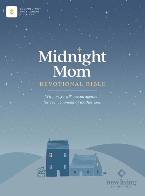 NLT Midnight Mom Devotional Bible (Softcover Red Letter Filament Enabled)