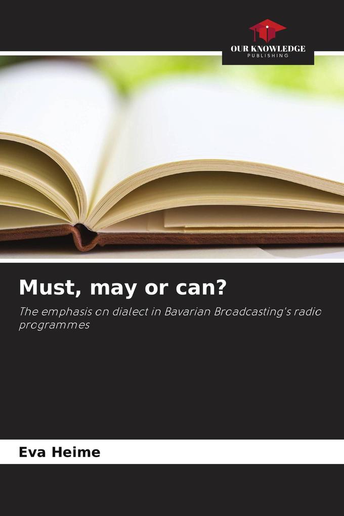 Must may or can?