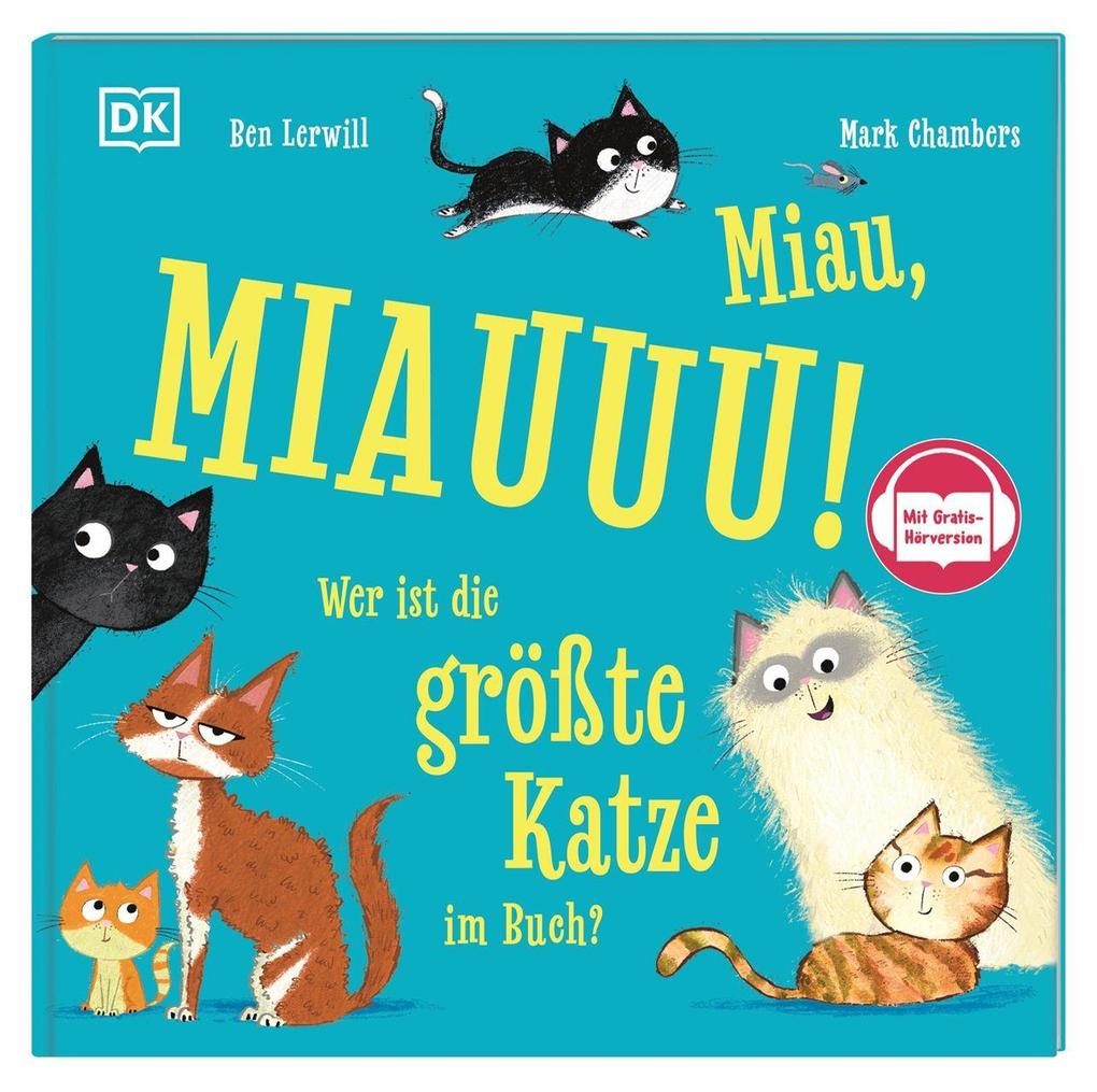 Miau MIAUUU! Wer ist die größte Katze im Buch?