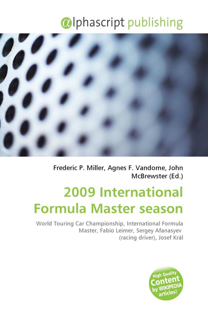 2009 International Formula Master season