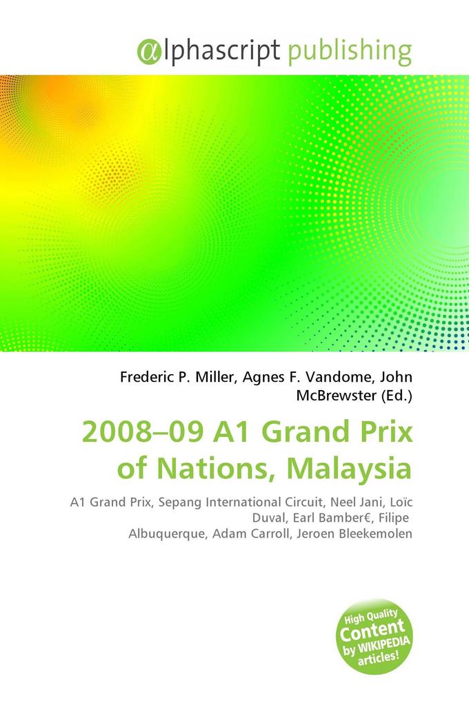 2008-09 A1 Grand Prix of Nations Malaysia
