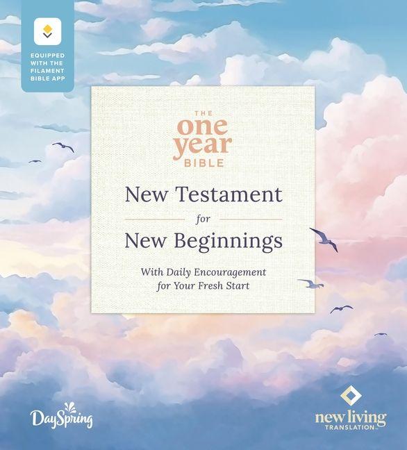 One Year Bible New Testament for New Beginnings by DaySpring NLT Filament Enabled (Softcover)