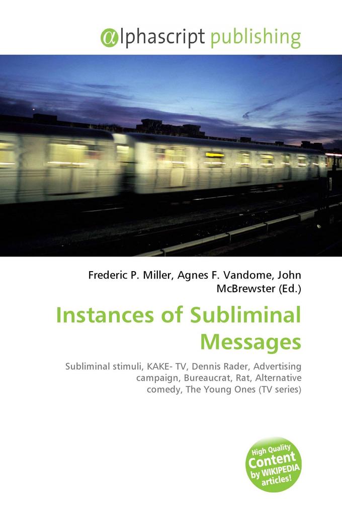 Instances of Subliminal Messages