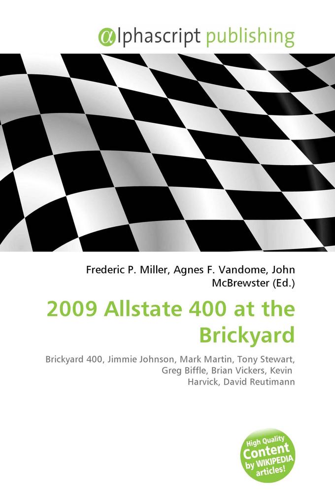 2009 Allstate 400 at the Brickyard