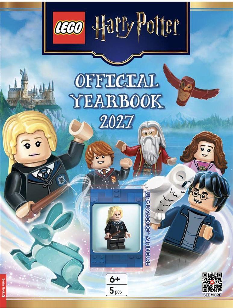 LEGO® Harry Potter(TM): Official Yearbook 2027 (with Luna LovegoodTM minifigure and wand)