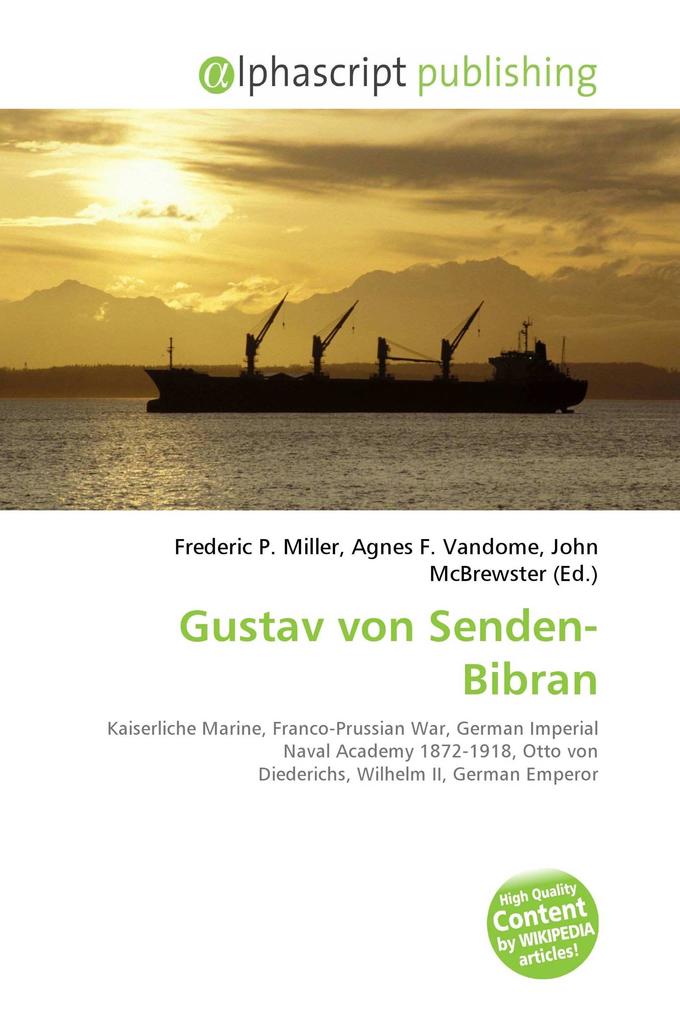 Gustav von Senden-Bibran