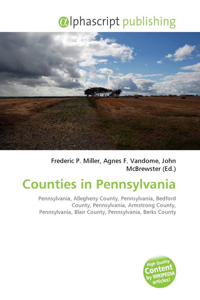 Counties in Pennsylvania
