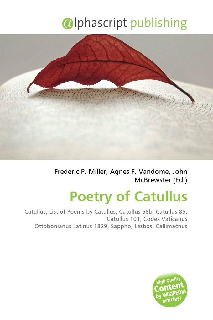Poetry of Catullus