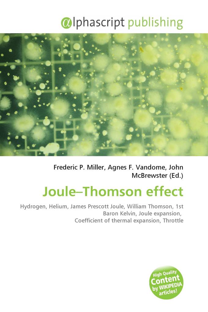 Joule-Thomson effect