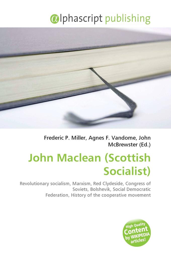 John Maclean (Scottish Socialist)