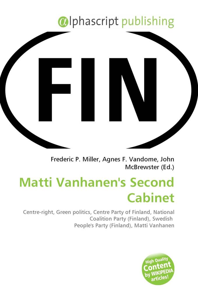 Matti Vanhanen's Second Cabinet