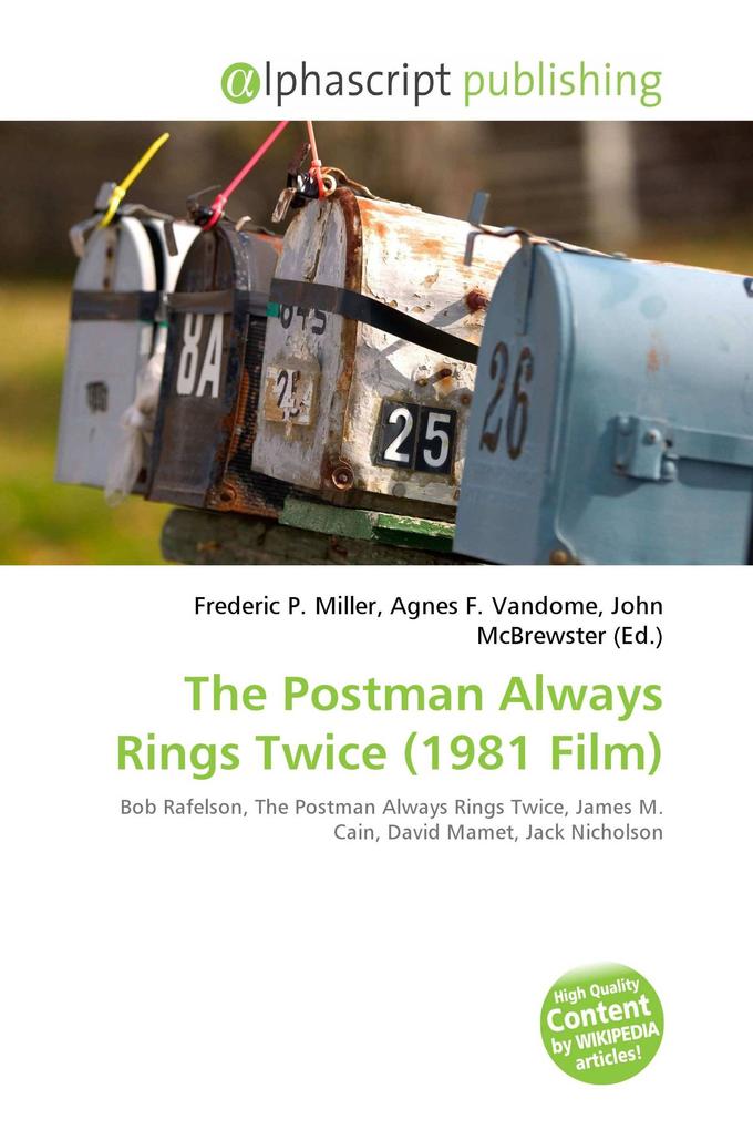 The Postman Always Rings Twice (1981 Film)