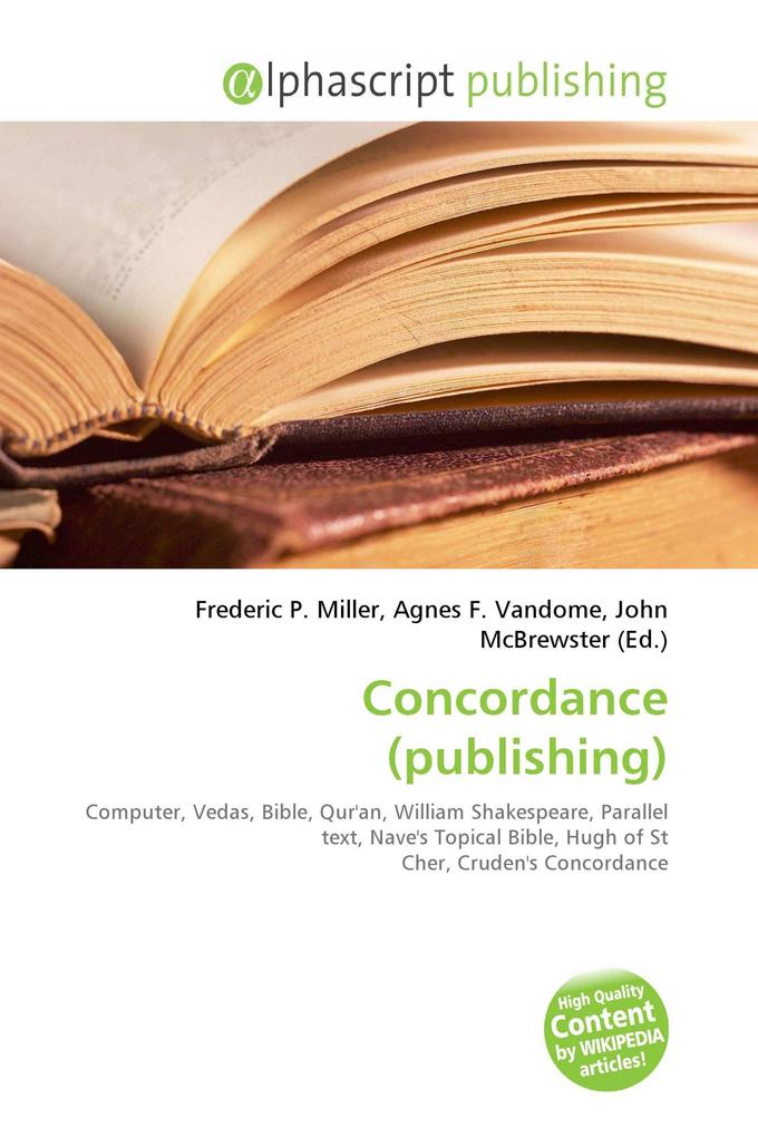 Concordance (publishing)