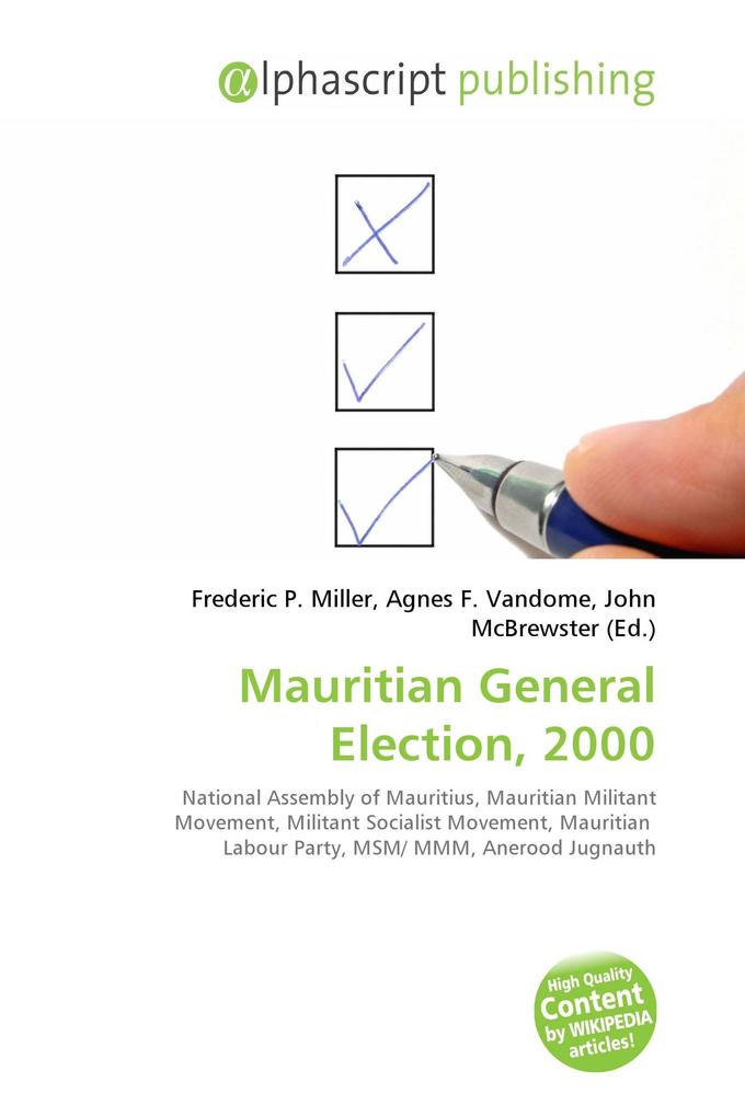 Mauritian General Election 2000