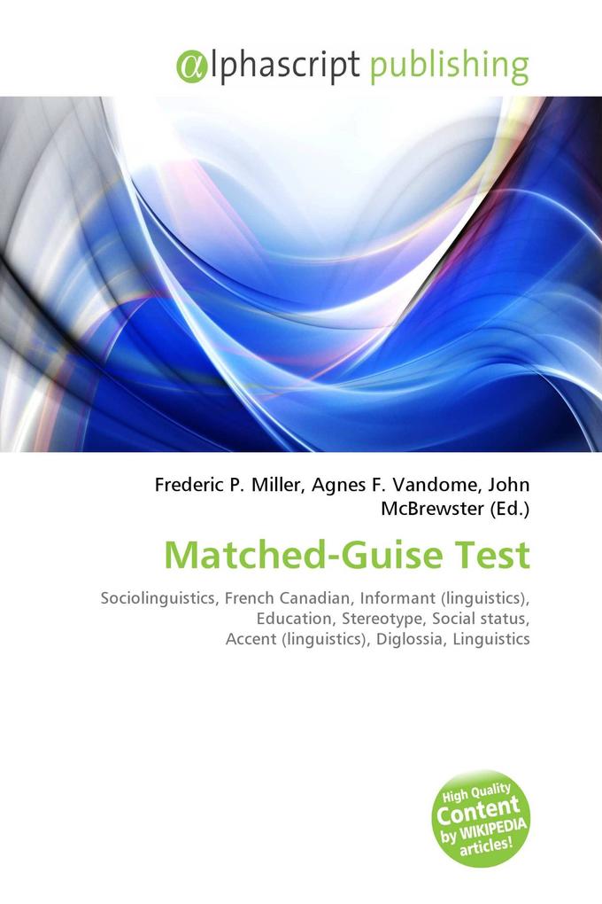 Matched-Guise Test