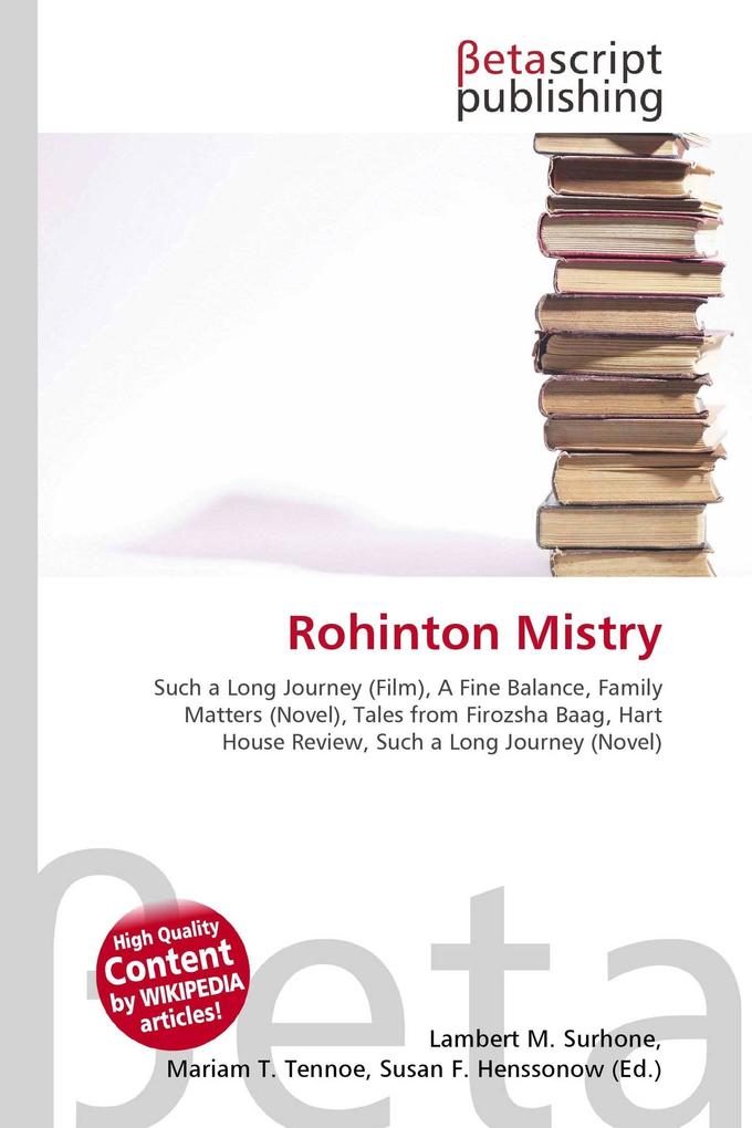 Rohinton Mistry