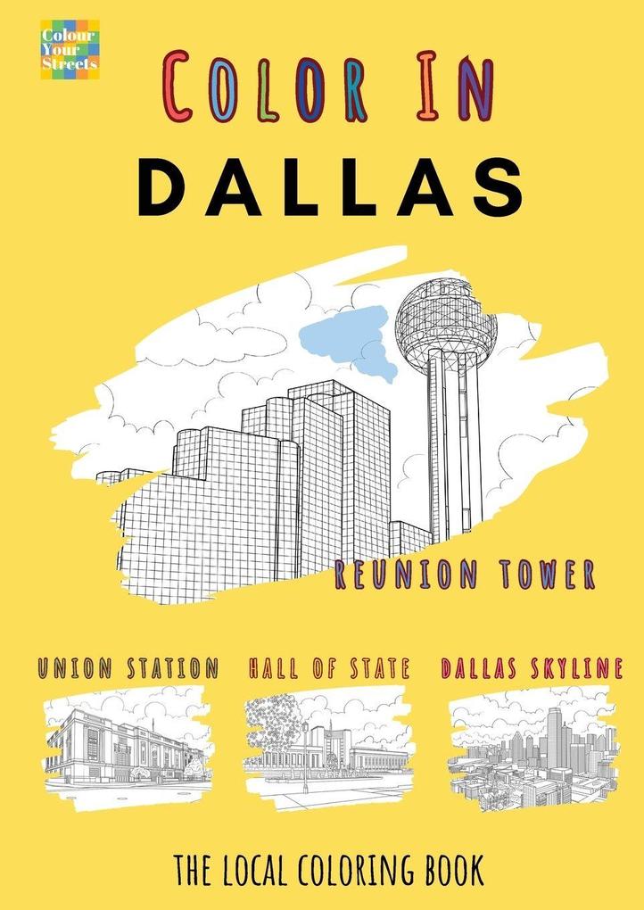 Dallas Coloring Book