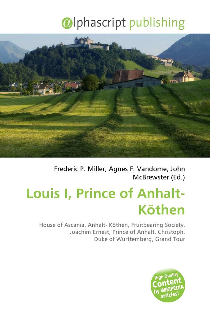 Louis I Prince of Anhalt-Köthen