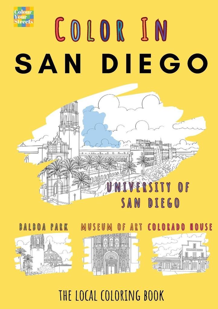 San Diego Coloring Book