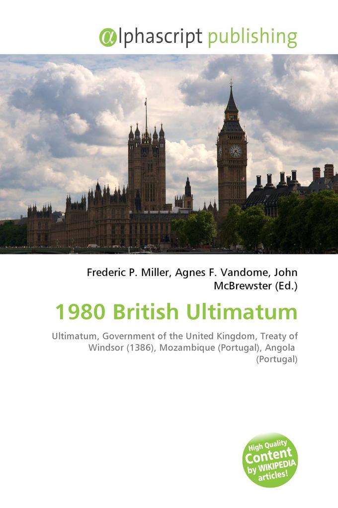 1980 British Ultimatum
