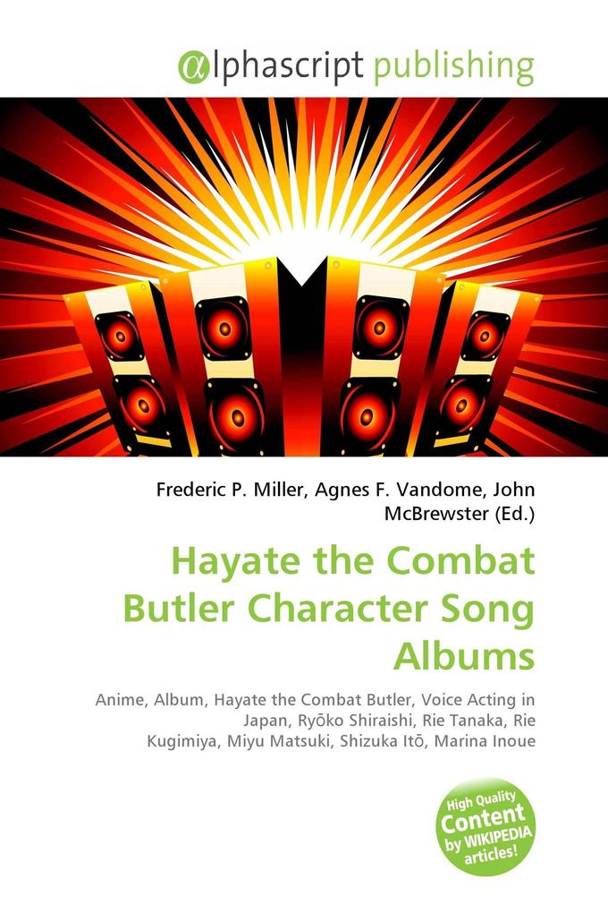 Hayate the Combat Butler Character Song Albums
