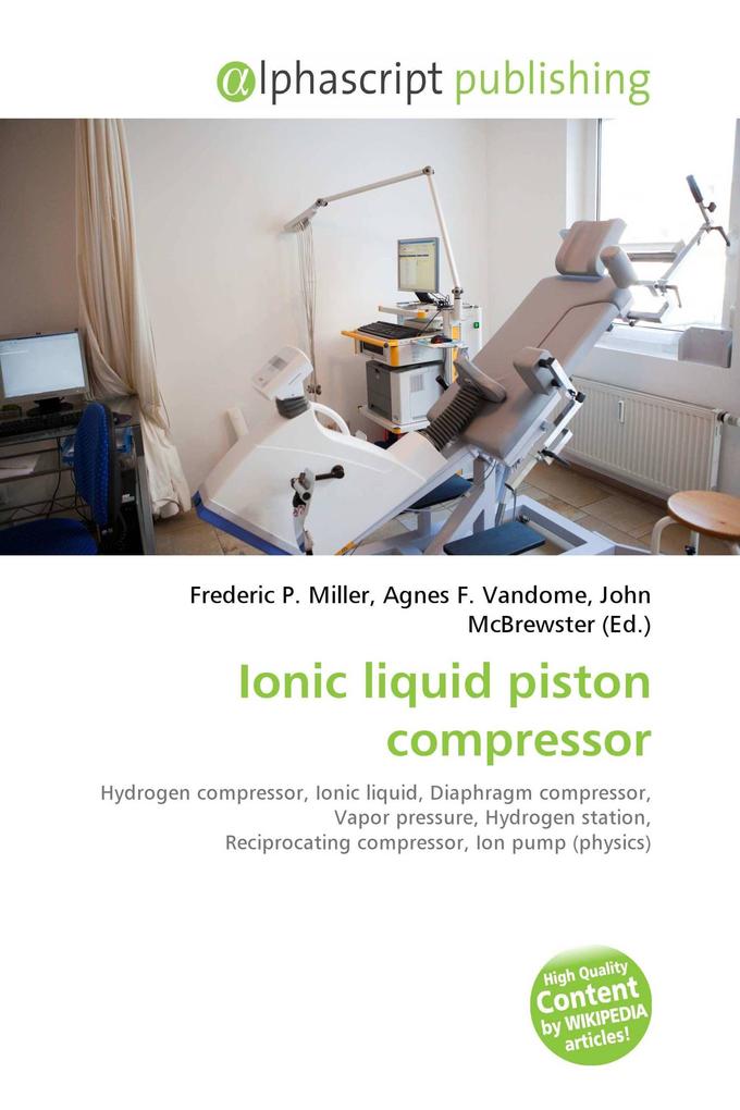Ionic liquid piston compressor