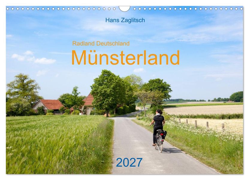 Radland Deutschland - Münsterland (Wandkalender 2027 DIN A3 quer) CALVENDO Monatskalender
