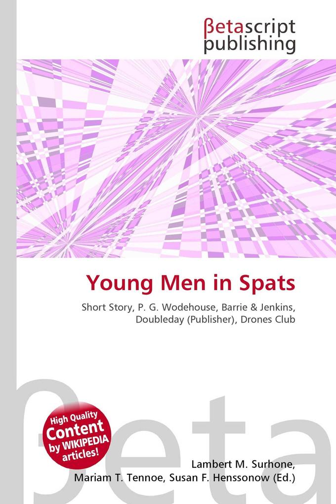 Young Men in Spats