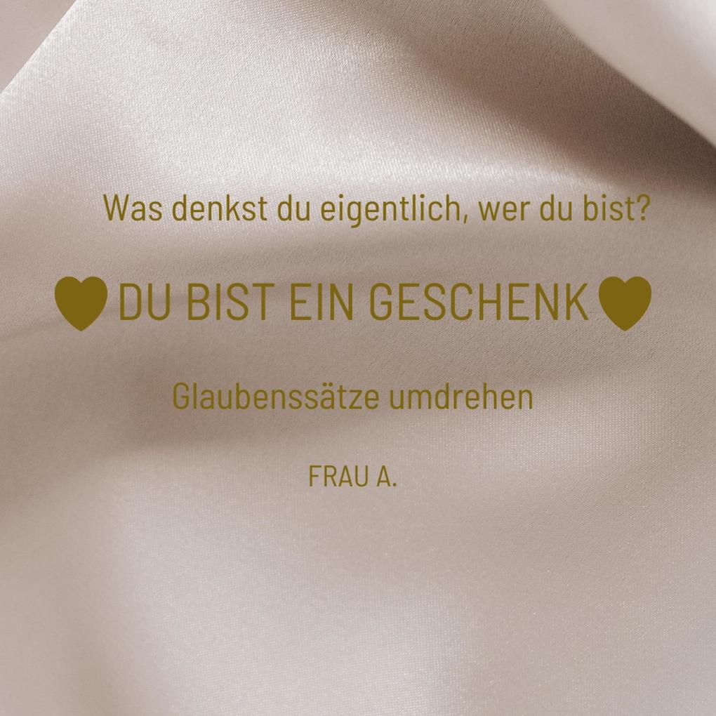 Was denkst du eigentlich wer du bist?