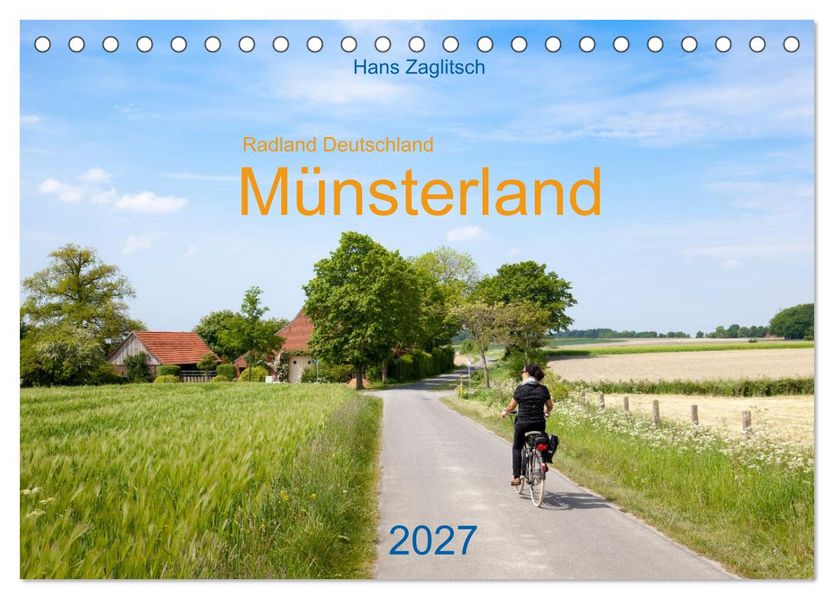 Radland Deutschland - Münsterland (Tischkalender 2027 DIN A5 quer) CALVENDO Monatskalender