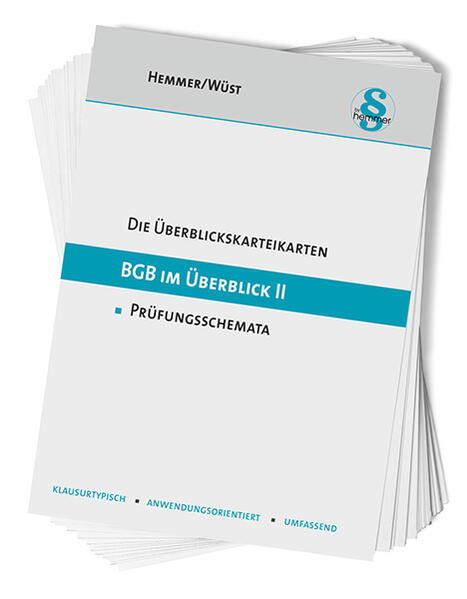 Die Überblickskarteikarten BGB im Überblick II - Nebengebiete