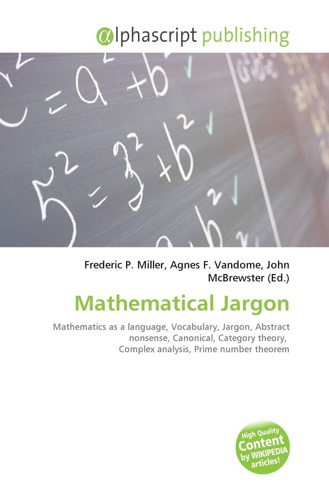 Mathematical Jargon