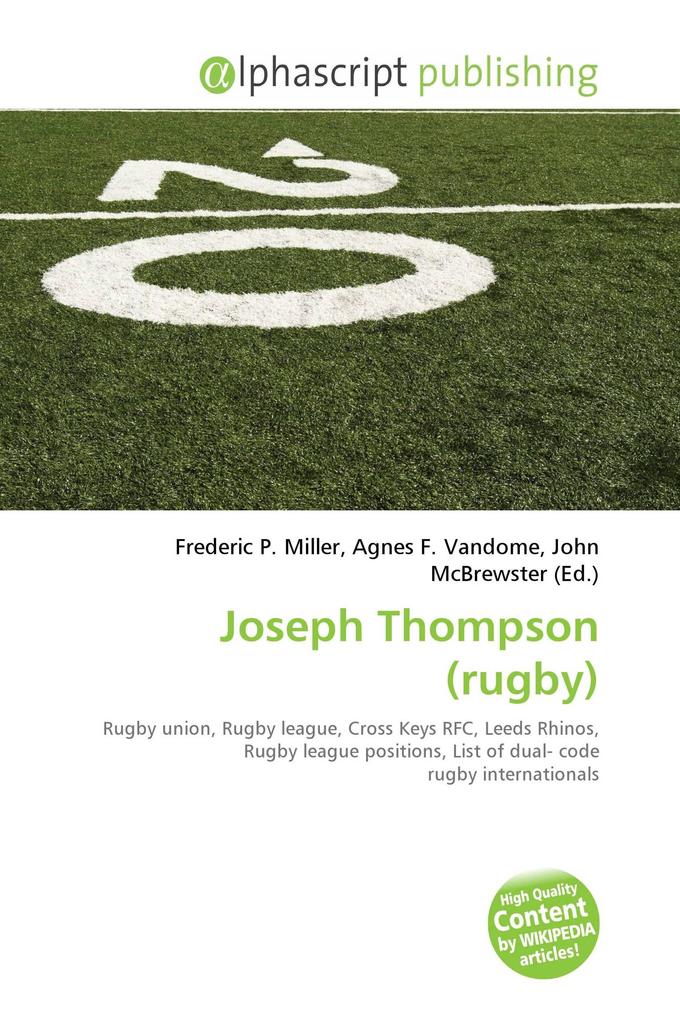 Joseph Thompson (rugby)